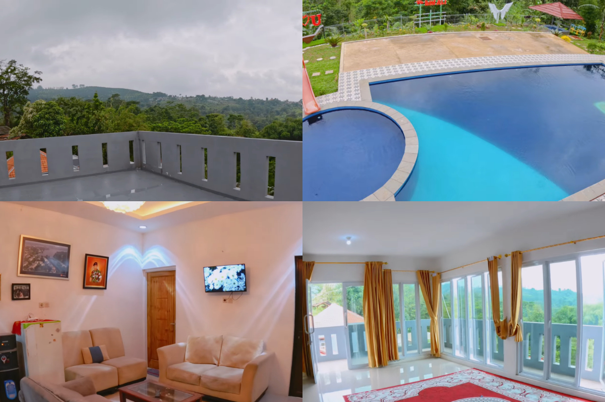 Villa Bin Ali di Cijulang, Cisarua, Bogor.