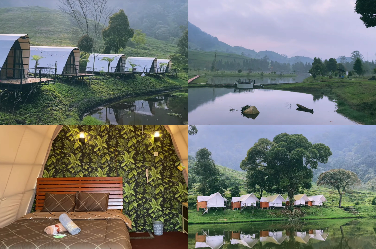 Healing di Glamping Telaga Saat yang menenangkan.