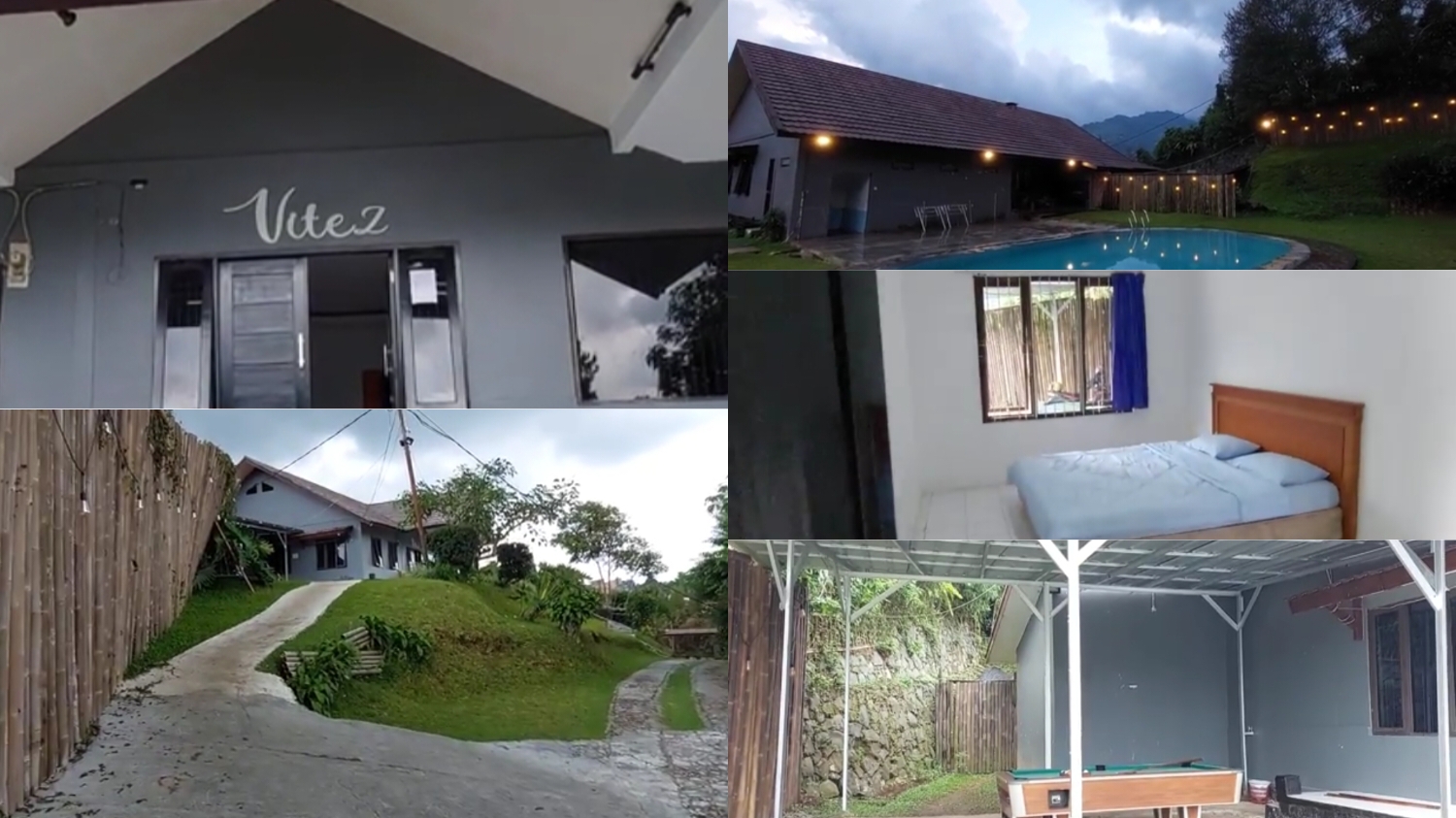 Villa Vitez pilihan menginap keluarga di Bogor.