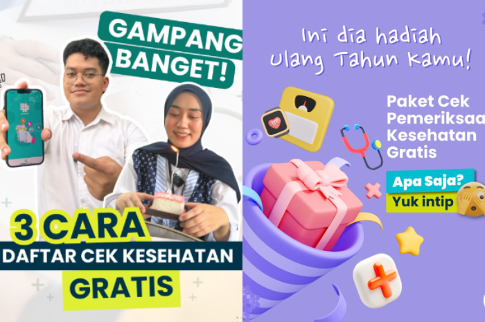 Pemeriksaan kesehatan gratis kado ulang tahun dari negara digelar mulai hari ini 10 Februari 2025.