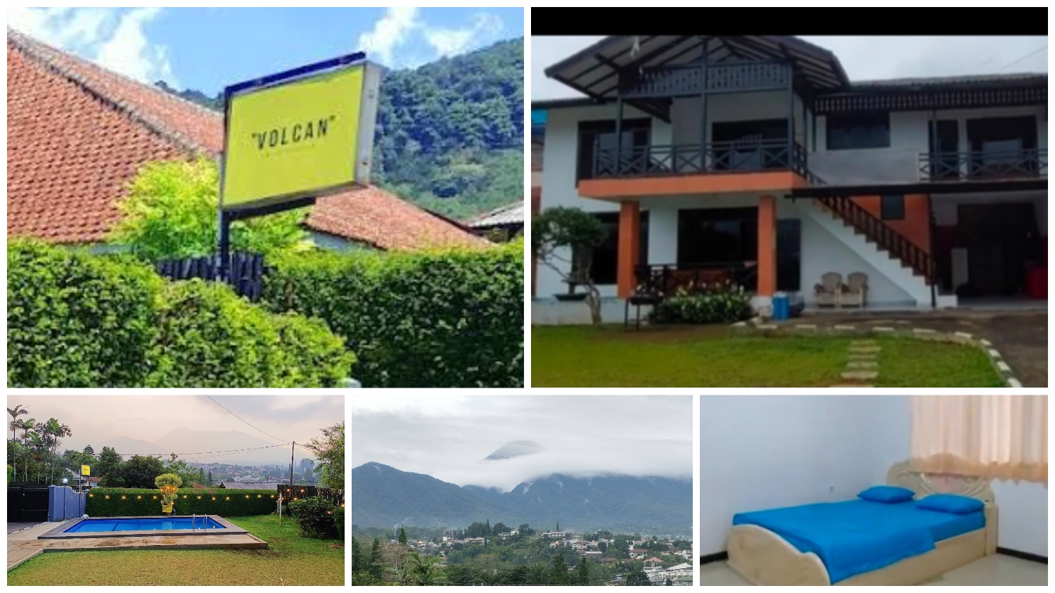 Pilihan menginap yang murah tapi mewah di Villa Volcan Bogor.