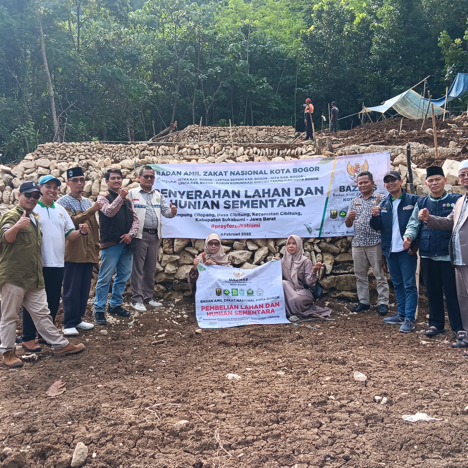 Baznas Kota Bogor salurkan bantuan kali kedua ke warga terdampak banjir di Sukabumi.