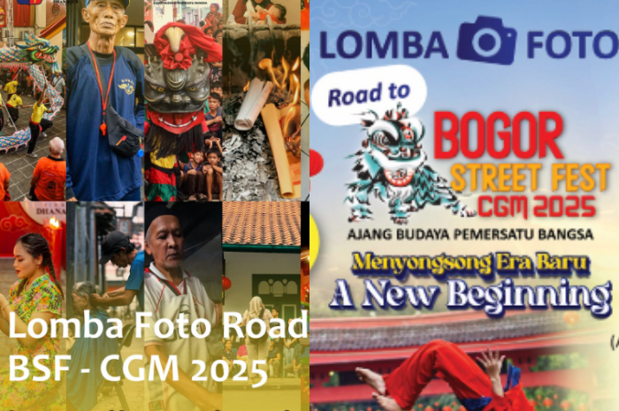 Para pemenang lomba foto Bogor Street Festival Cap Go Meh 2025 telah diumumkan.