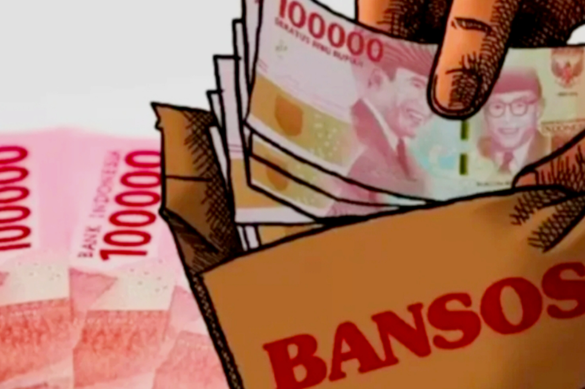 Ilustrasi uang pencairan bantuan sosial PKH dan BPNT tahun 2025.