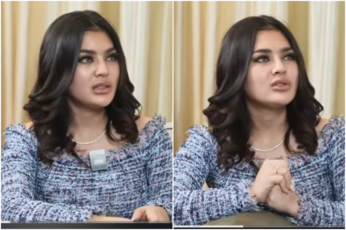 Iqlima Kim saat hadir dalam podcast Uya Kuya beberapa waktu lalu.