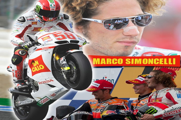 Potret Marco Simoncelli