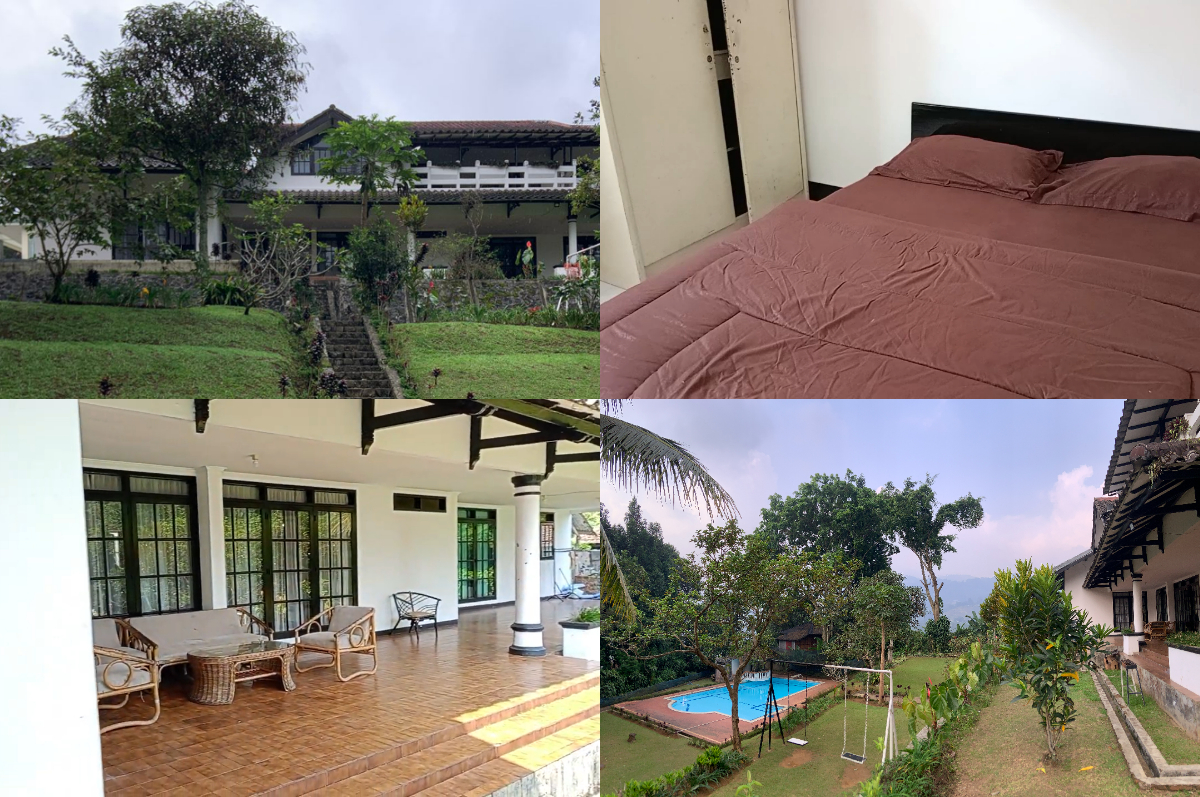 Villa Kay Palace, rekomendasi villa di Bogor untuk acara besar.