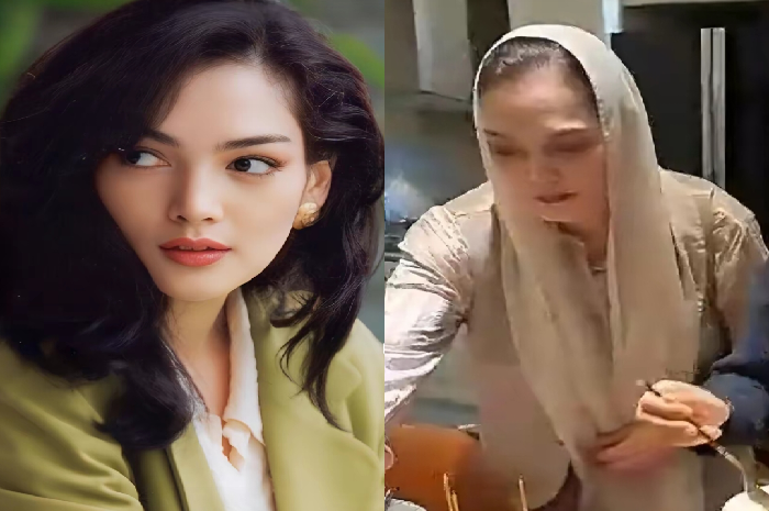 Artis era 80-an Ida Iasha zaman dulu (foto kiri) dan penampilan terbarunya (foto kanan) saat hadir di ulang tahun Puteri Modiyanti.
