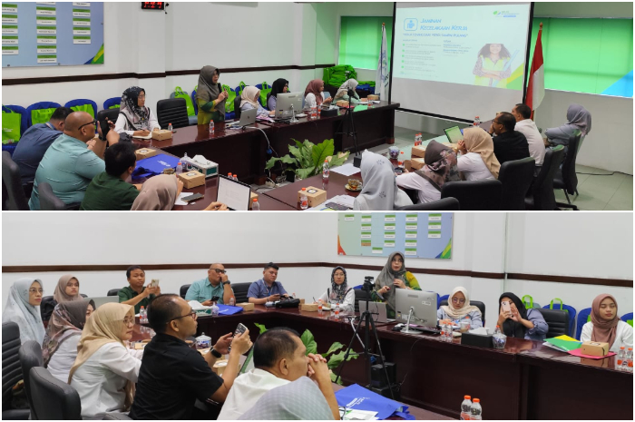 BPJS Ketenagakerjaan Cabang Bogor Cileungsi saat mensosialisasikan program ke perusahaan binaan.