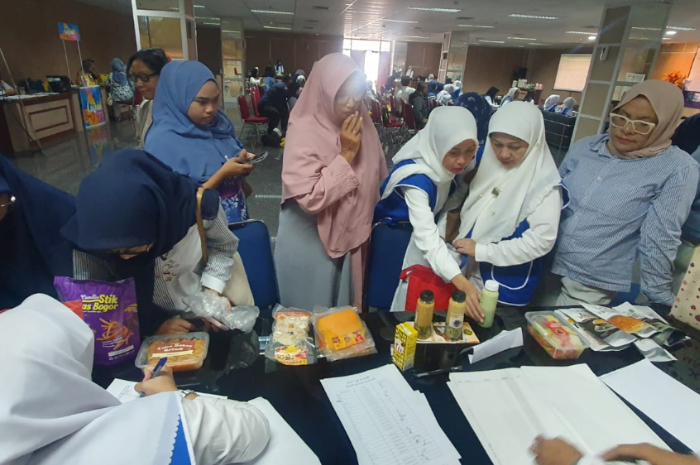 Peserta tiba di seminar yang digelar Iwapi Kota Bogor.