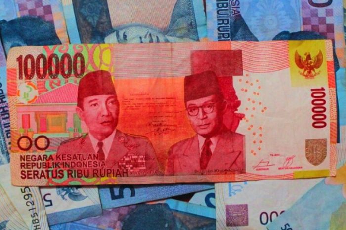 Ilustrasi uang bansos.