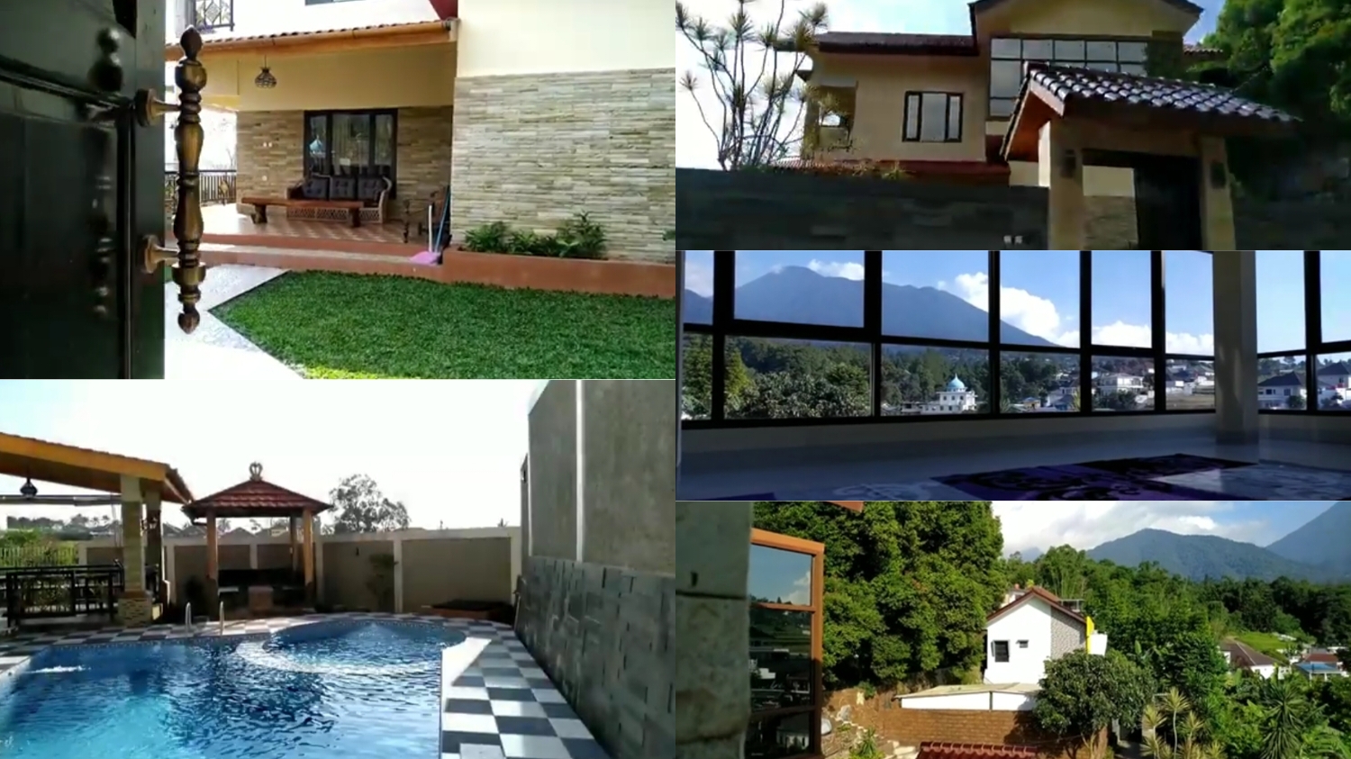 Villa Kayu Manis penginapan mewah di kawasan Puncak Bogor.