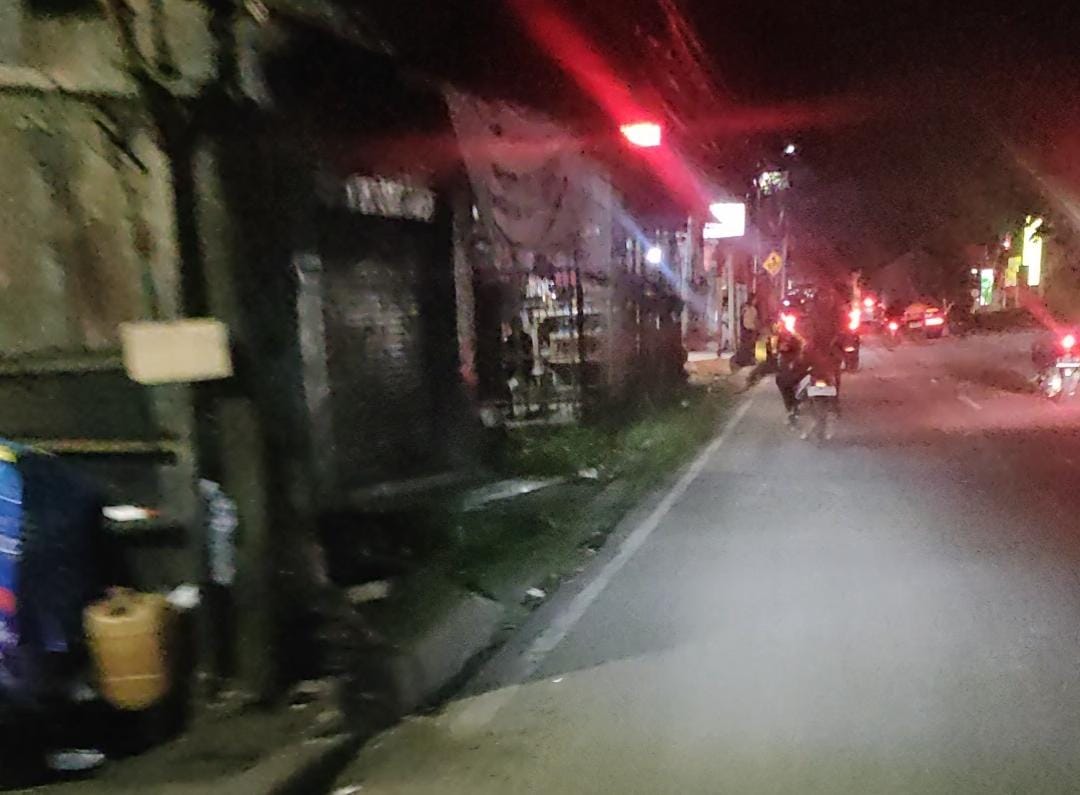 Jalanan di Bogor yang diduga masih tunasusila.