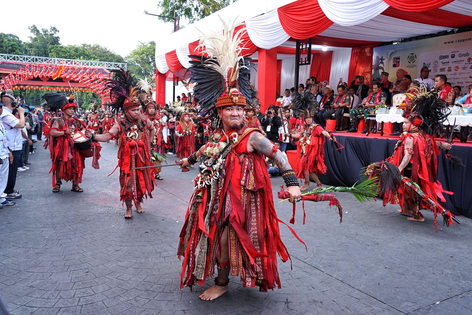 Kemeriahan Bogor Street Festival Cap Go Meh 2025.