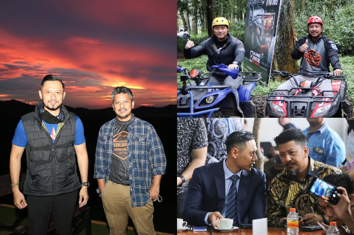 Agus Harimurti Yudhoyono mengenang saat bersama Renville Antonio.