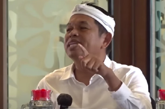 SERIUS : Gubernur Jabar terpilih, Dedi Mulyadi dalam&nbsp;rapat koordinasi di The Alana Hotel, Kabupaten Bogor, Rabu (12/2/2025).