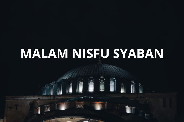 Ilustrasi malam Nisfu Syaban.