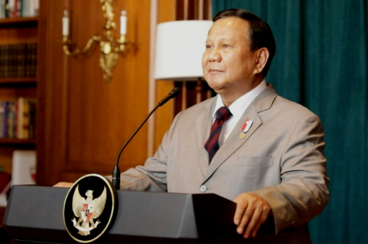 Presiden Republik Indonesia Prabowo Subianto.