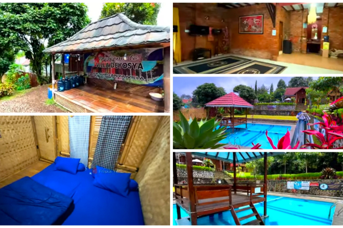 Pilihan staycation di Villa Deyosya Bogor untuk liburan keluarga.