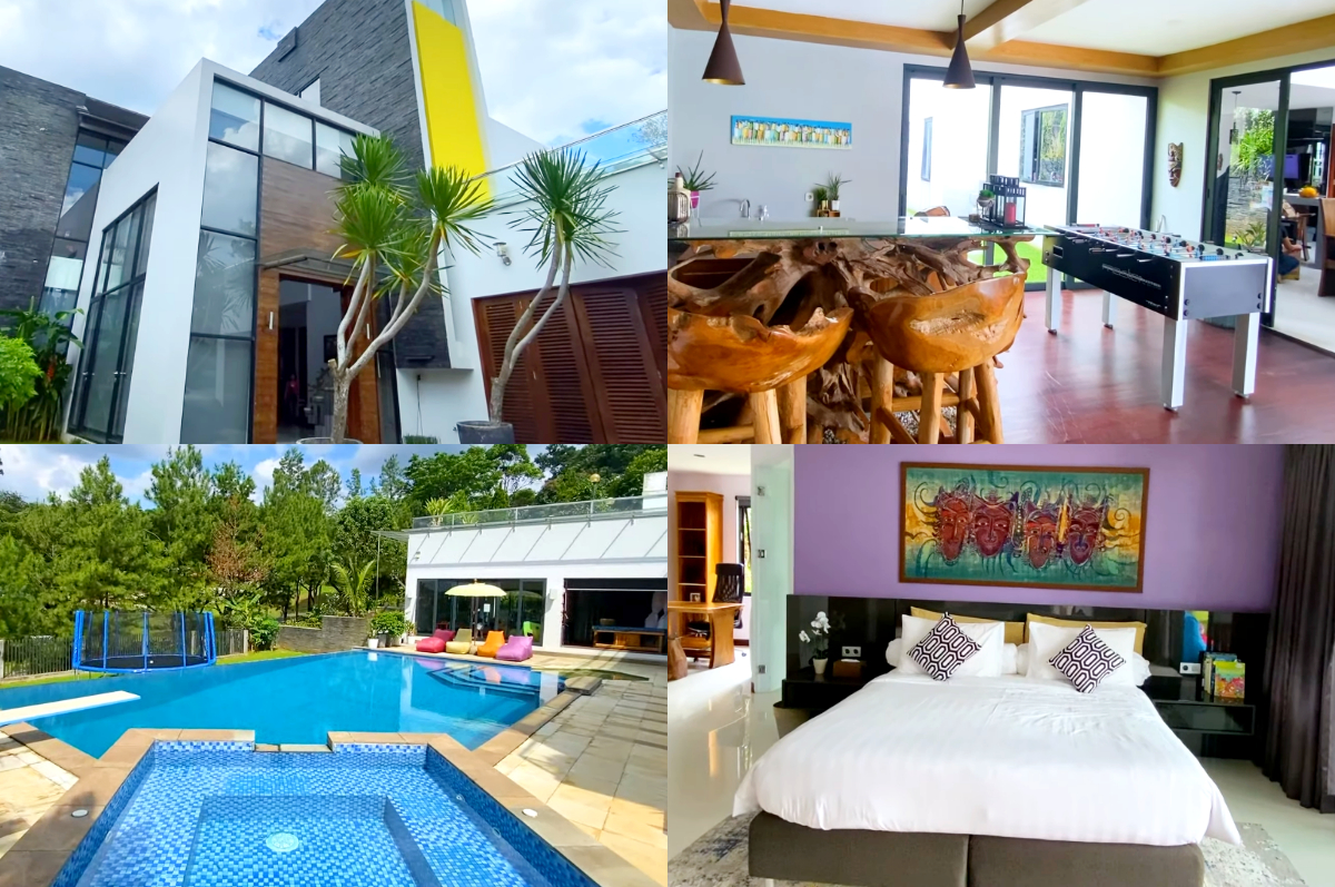 Istana Savage, rekomendasi villa menwah di Sentul.
