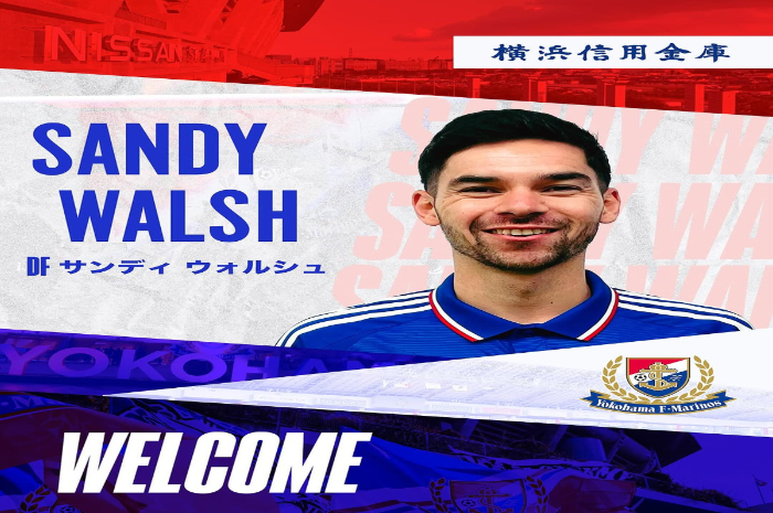 Debut Sandy Walsh di Liga Jepang 2025