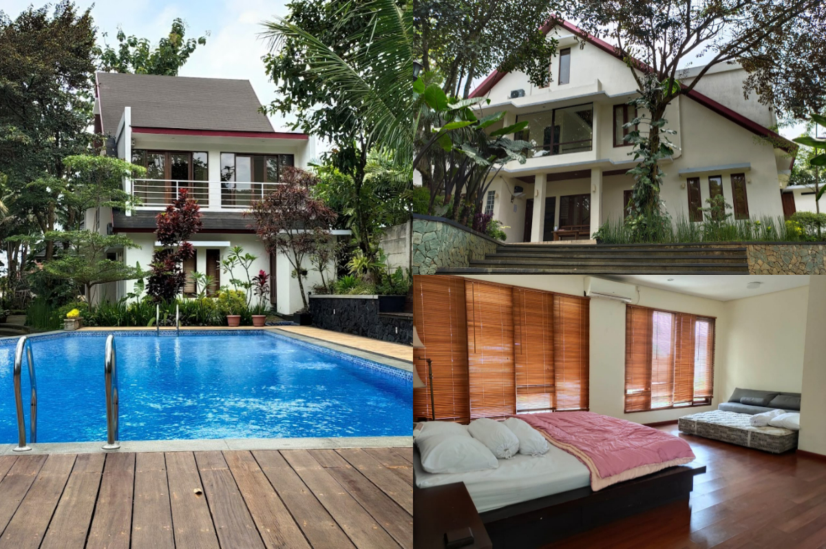 Staycation seru di Villa Lembah Winara Bogor.