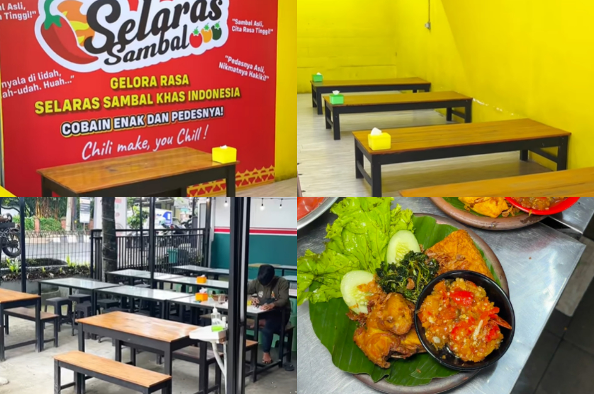 Restoran Selaras Sambal cabang Pasir Kuda Ciomas, Bogor.
