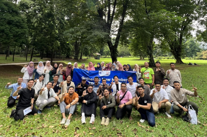 Ghatering New Member yang digelar TDA Bogor Raya di Kebun Raya Bogor (KRB) akhir pekan lalu