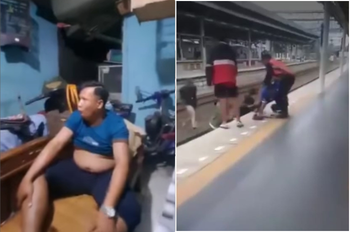 Identitas bapak-bapak pakai jersey Persib yang dikejar sekelompok pemuda di Stasiun Jatinegara diketahui warga Bogor.
