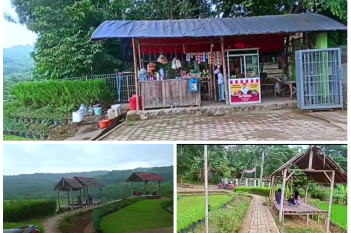 Suasana Syahdu di Warung Kadu 2 Jonggol Bogor.