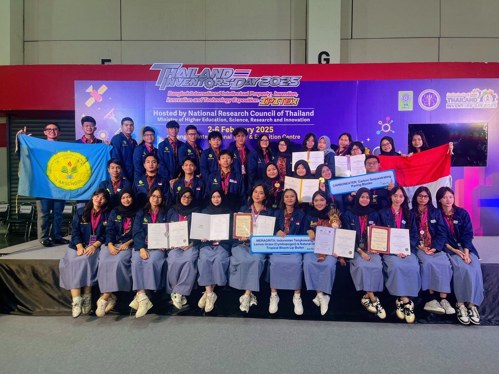 SMA Labschool Cibubur Mengguncang Thailand Inventors Day 2025
