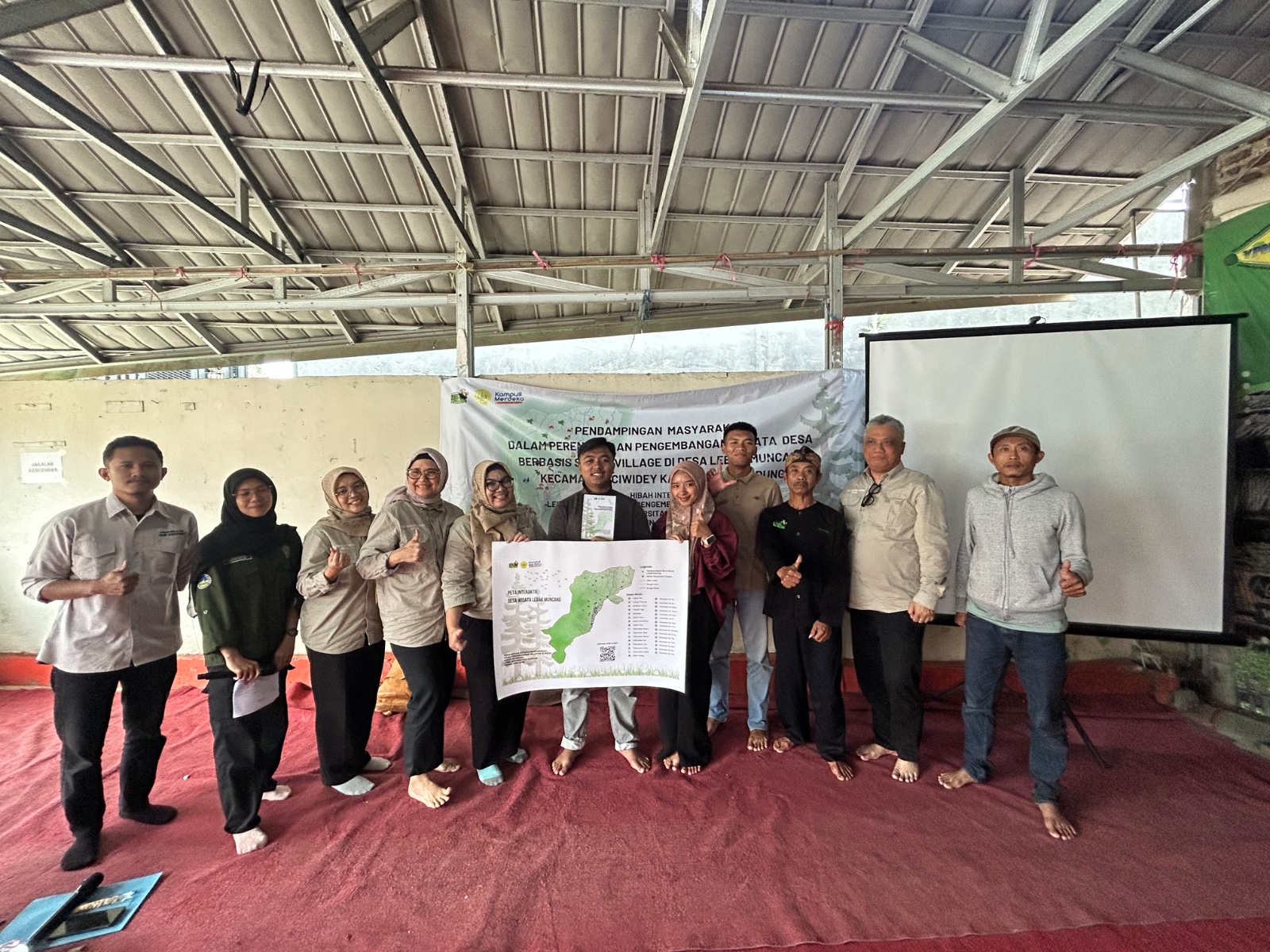 Program Studi Perencanaan Wilayah dan Kota Fakultas Teknik Universitas Pakuan (Unpak) Bogor lakukan pengabdian masyarakat.