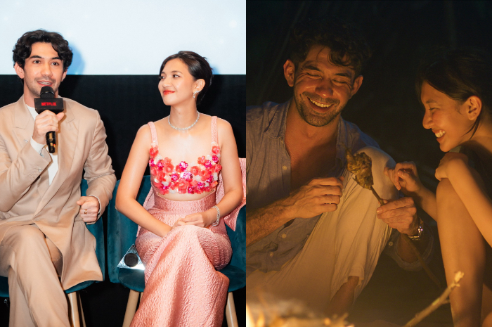 Reza Rahadian dan Sheila Dara