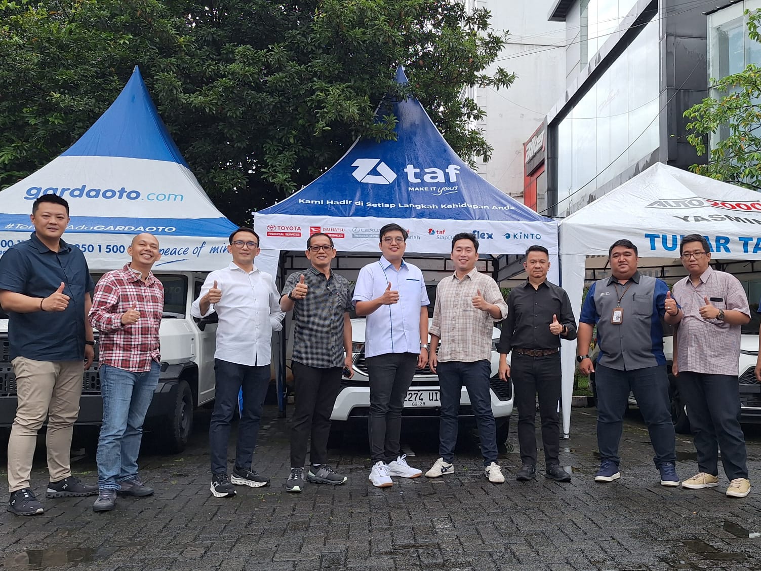 Astra Toyota wilayah Bogor secara resmi membuka event Auto2000 Bogor Expo.