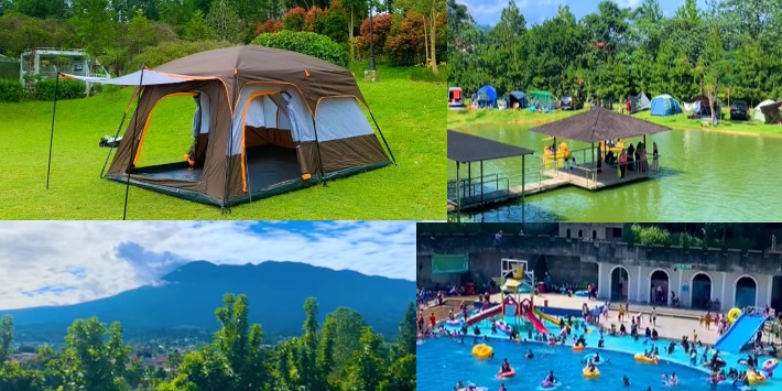 Cigwa Camping Groun menyediakan area berkemah hingga objek wisata