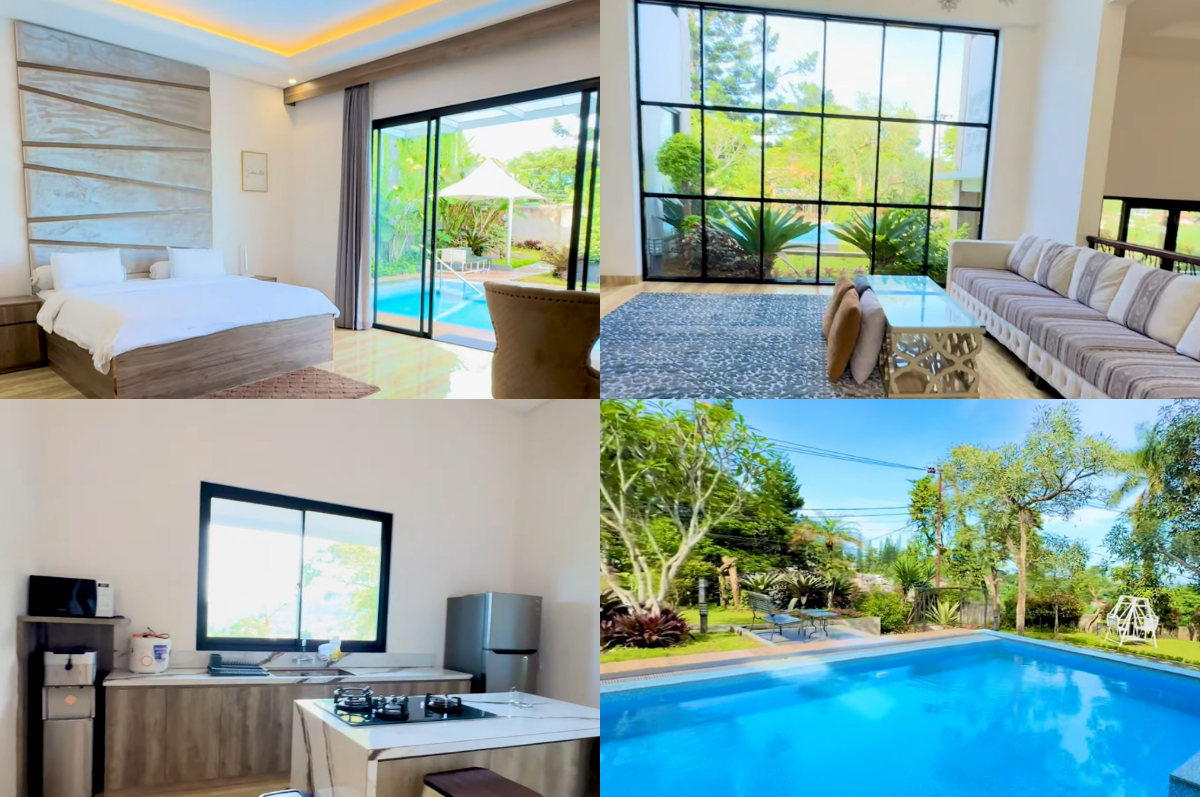 Staycation nyaman dan mewah di Villa Naura 1 Bogor.