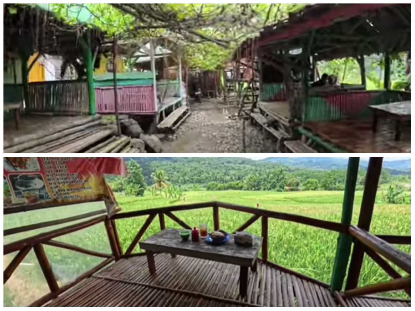 Suasana Warung Seblak Bi Icah Bogor.
