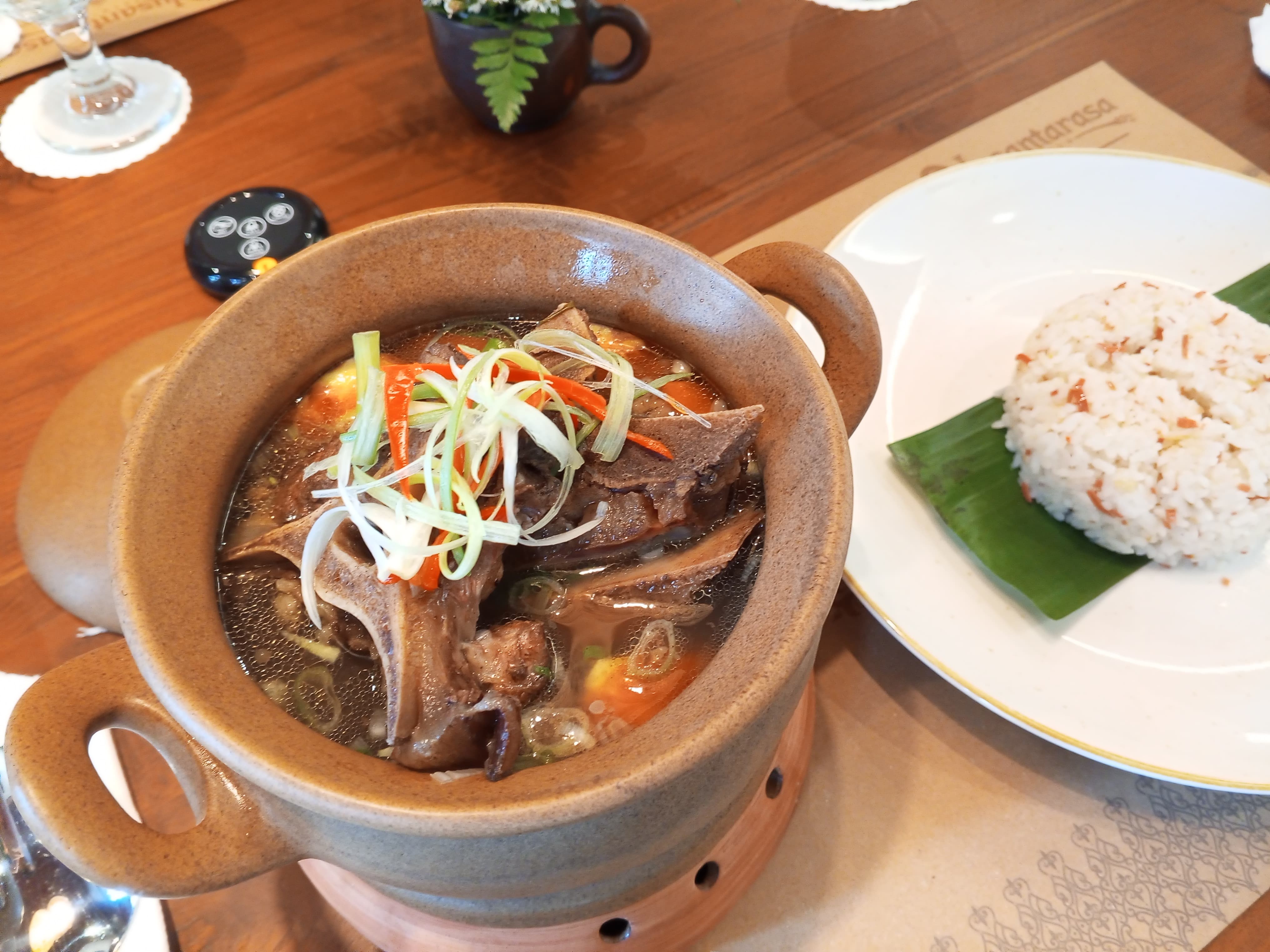 Salah satu menu di Nusantarasa Premium