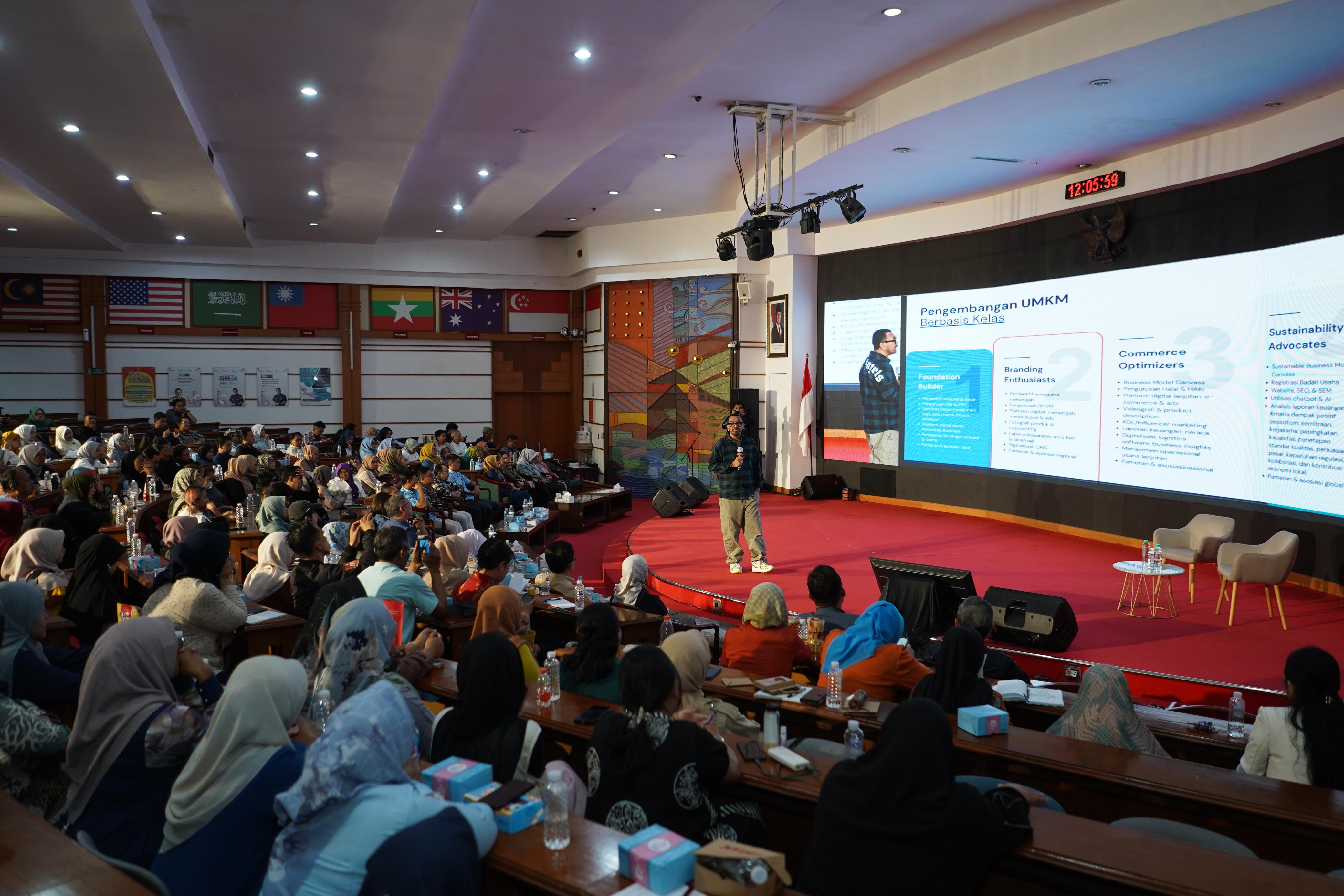 Kementerian BUMN mengadakan pelatihan UMKM Naik Kelas untuk ketiga kalinya di Kota Bandung.