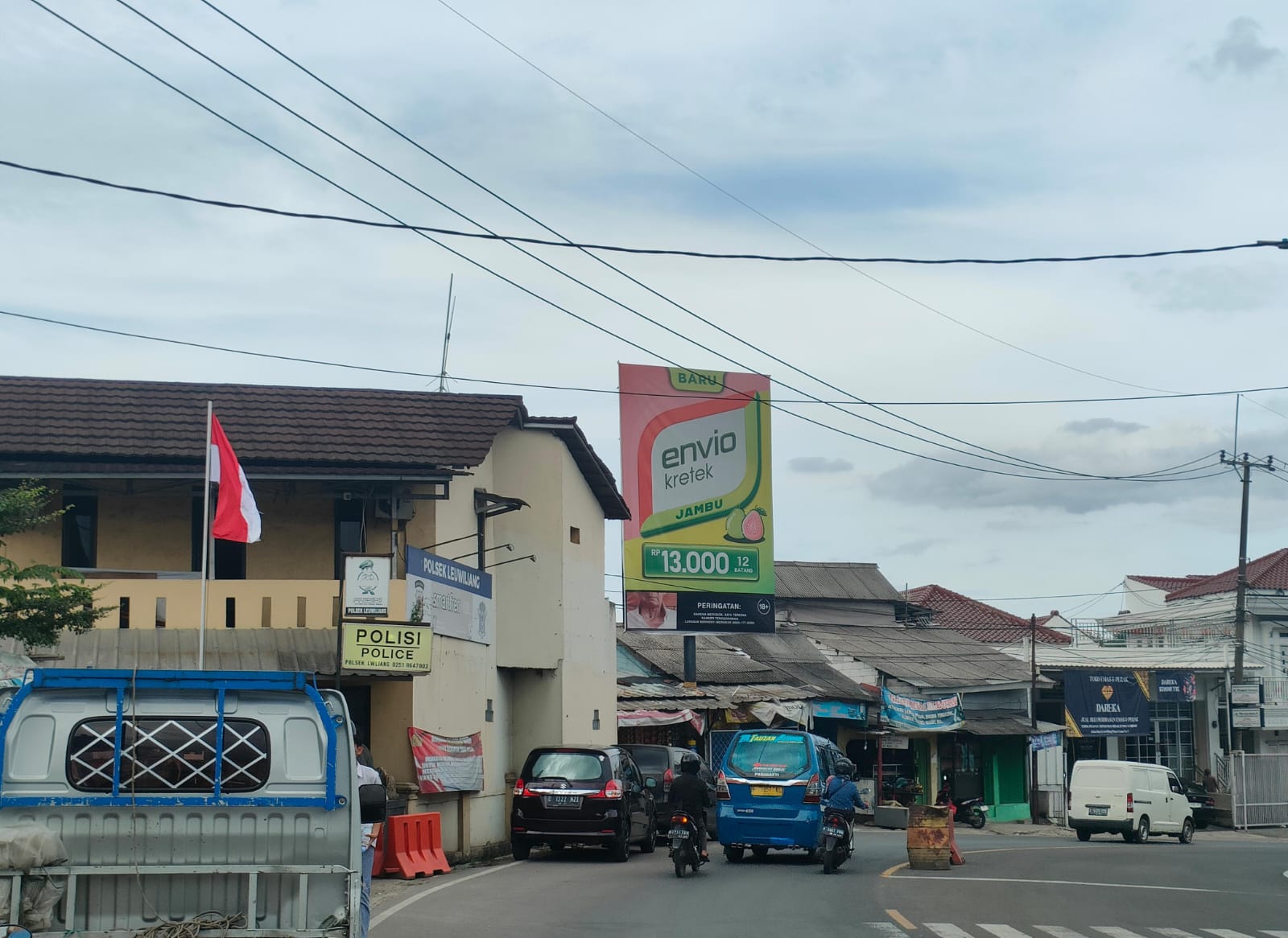 Mapolsek Leuwiliang, Kabupaten Bogor.