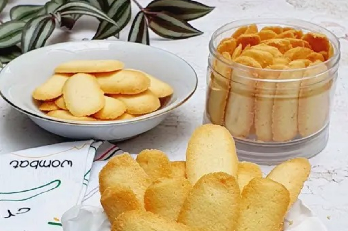 Resep Kue Lidah Kucing yang renyah.