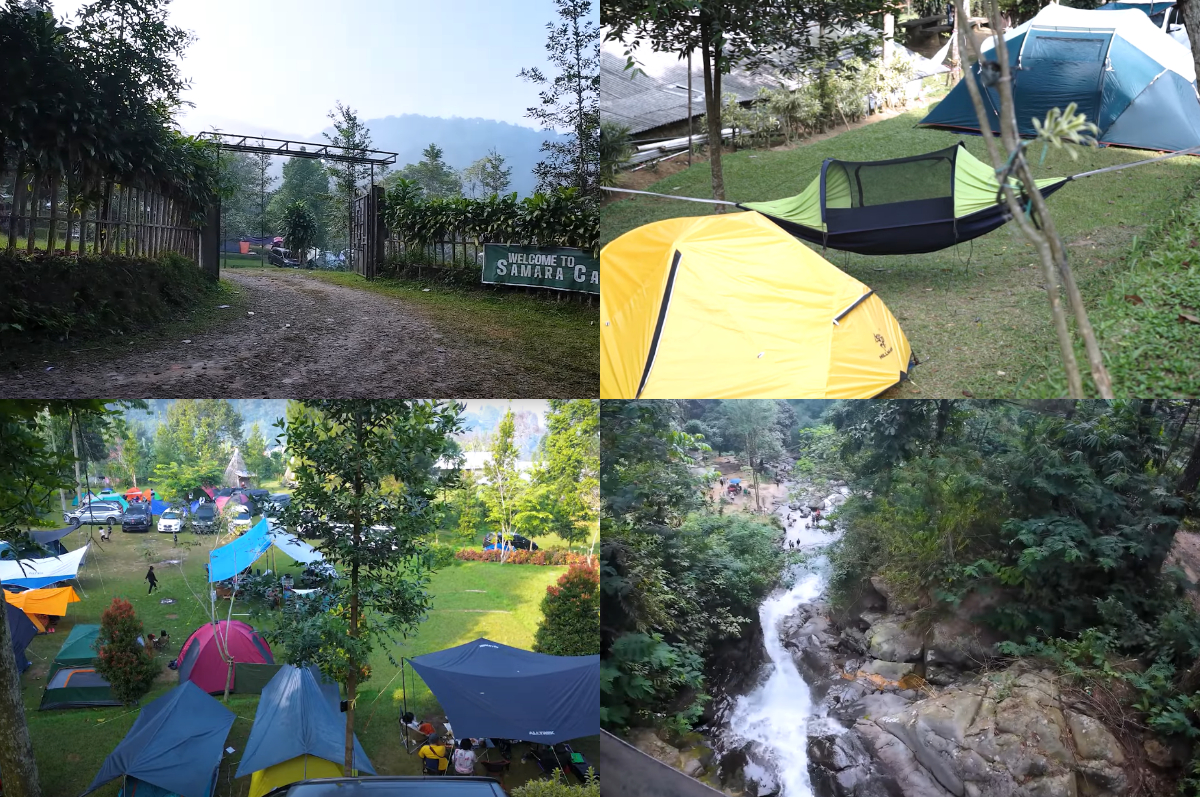 Samara Camp, destinasi seru untuk camping keluarga di Megamendung.