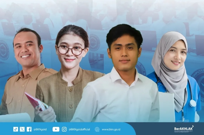 Daftar daerah yang siap terima SK PPPK 2024 tahap 1.