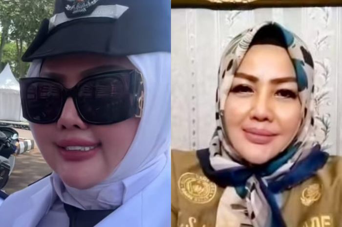 Wiwin Komalasari yang merupakan Kepala Desa Gunung Menyan, Kecamatan Pamijahan, Kabupaten Bogor viral di media sosial.