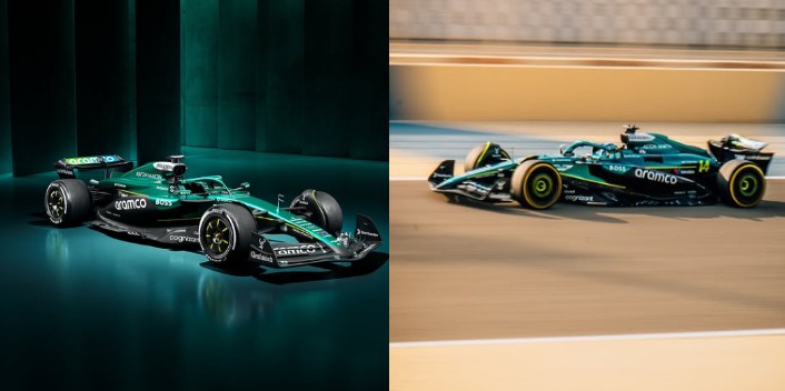 Fernando Alonso menjajal AMR25, kendaraan Aston Martin baru di balapan F1