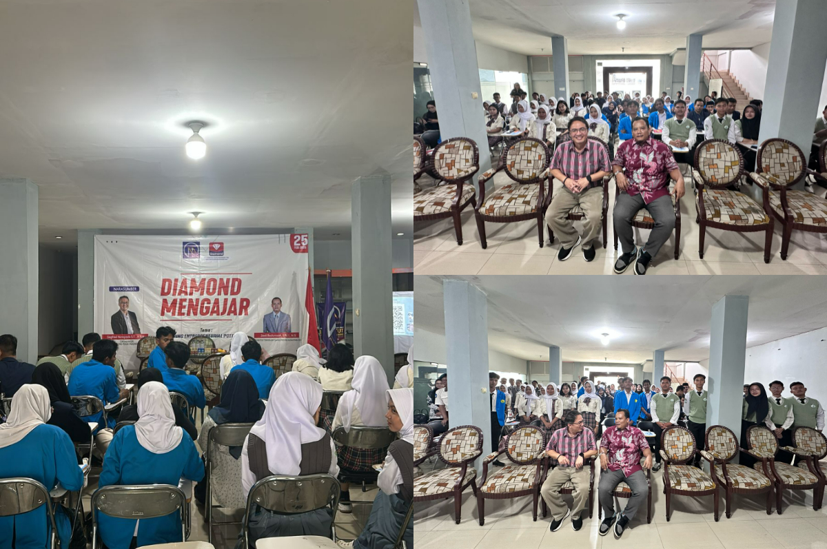 Seminar kewirausahaan ITB Vinus dengan PT Diamond, menggali potensi generasi muda dalam menghadapi tantangan ekonomi global.