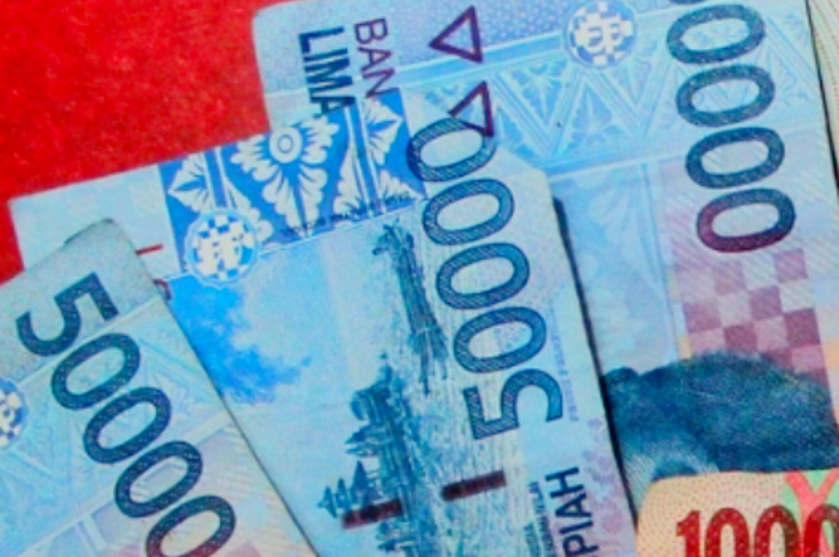 Ilustrasi uang rupiah.