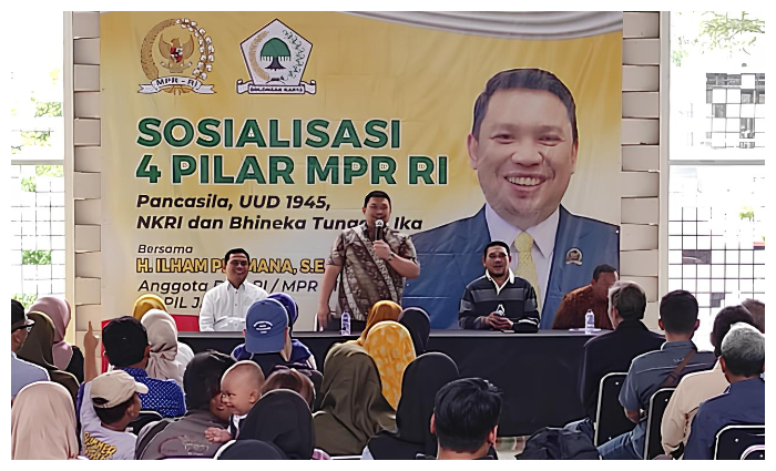 Anggota DPR RI dari Dapil Jabar III, Ilham Permana.
