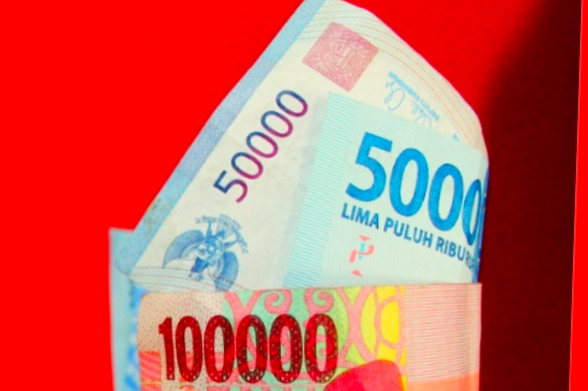 Ilustrasi uang.