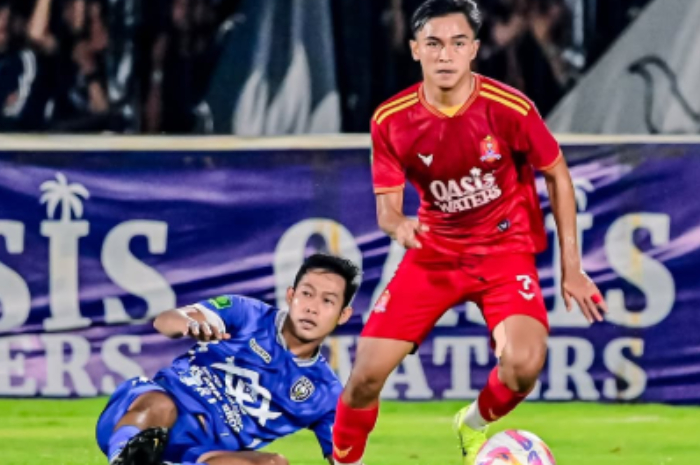 Persijap Jepara vs PSPS Pekanbaru saat bertanding di Stadion Gelora Bumi Kartini, Selasa (25/2/2025) malam.